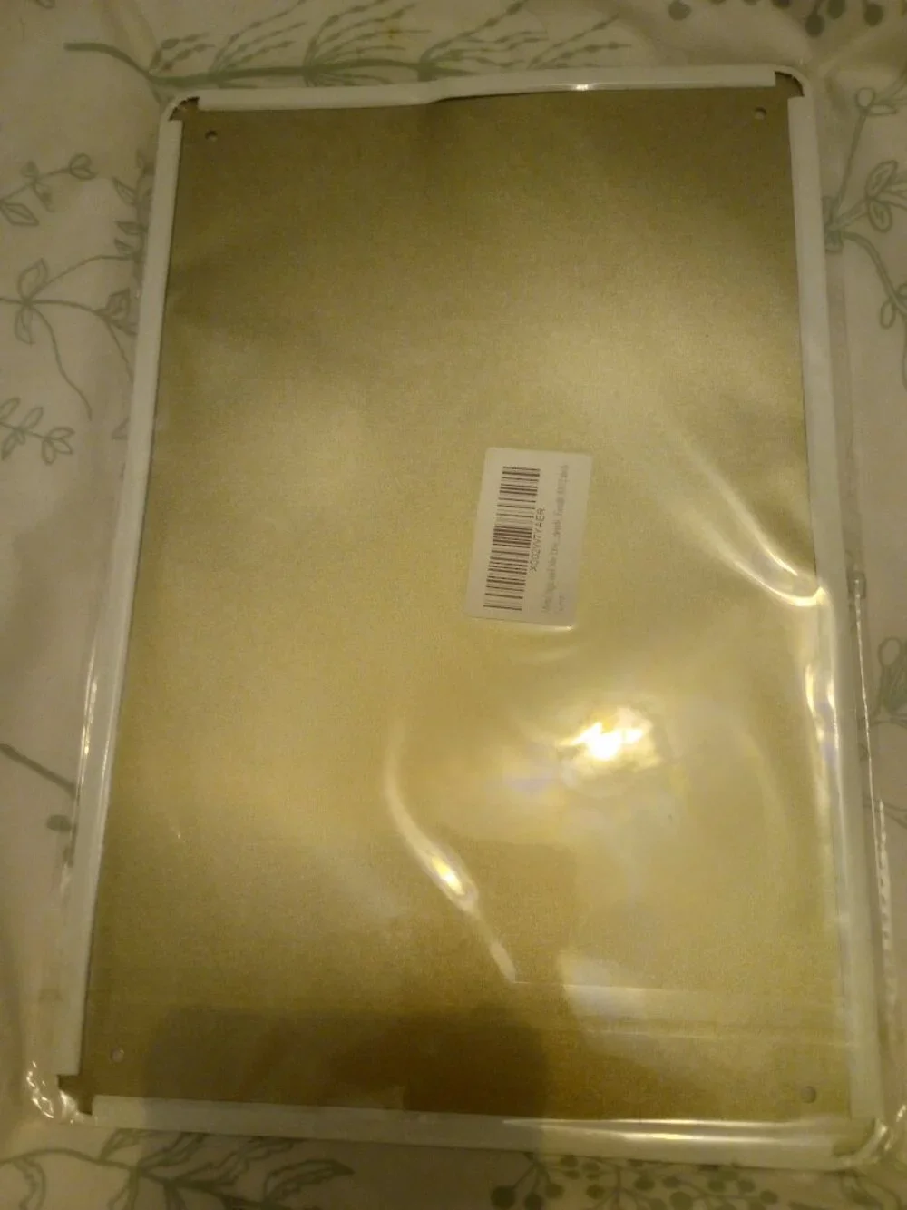 Wall tin with saying, cats sz 11 3/4 long 8